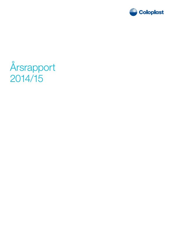 Billede af årsrapport 2014-15